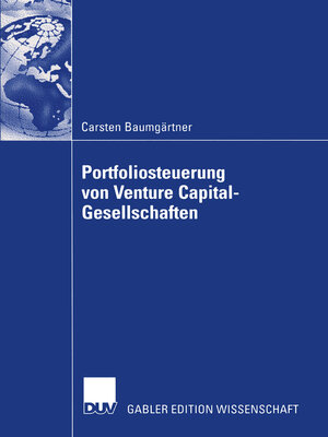 cover image of Portfoliosteuerung von Venture Capital-Gesellschaften